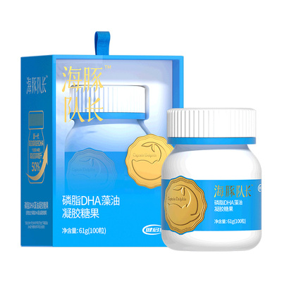 海豚队长磷脂DHA150mg藻油sn-2