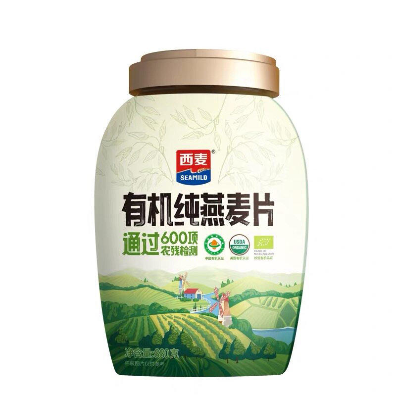 西麦有机燕麦片高蛋白高膳食纤维