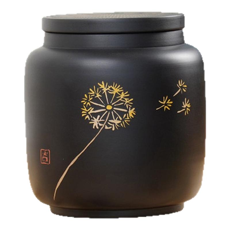云南建水紫陶小号茶叶罐