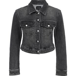 Vero Moda短外套2026春季新款正肩水洗短款修身牛仔外套326157007