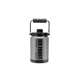 春山灰色寒霜冰桶户外露营保温桶冰块储存桶不锈钢便携手提保温壶