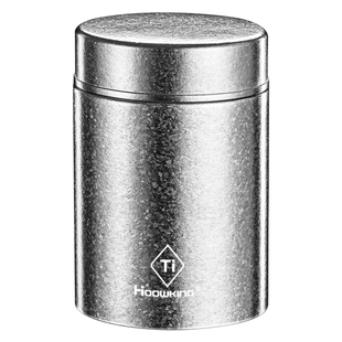 纯钛茶叶罐便携茶罐旅行小号随身密封罐茶叶收纳罐家用储存罐空罐