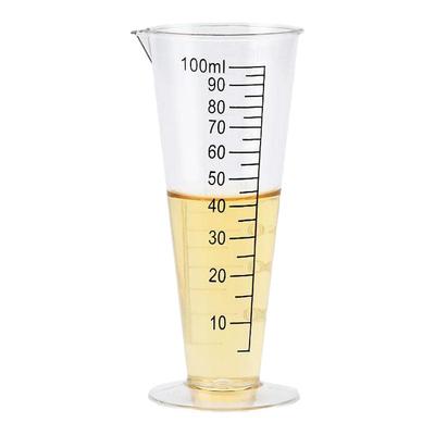 亚克力PC塑料量杯耐高温100ml