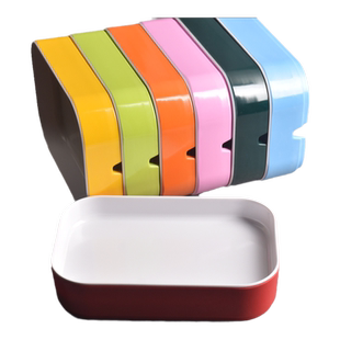 密胺餐具火锅配菜碟子烤肉串串香长方形盘捞汁小海鲜盘子餐厅商用