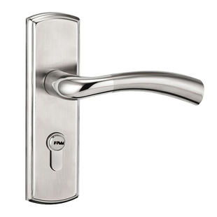 固特不锈钢室内卧室门执手锁房门锁静音门把手欧式防盗锁具木门锁