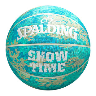 斯伯丁涂鸦篮球成人PU软皮生日礼物送男朋友室内外专业标准女学生