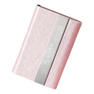 名片盒女士金属名片夹大容量银行信用卡卡包男女式高档桌面随身携带商务收纳盒企业办公免费定制刻字