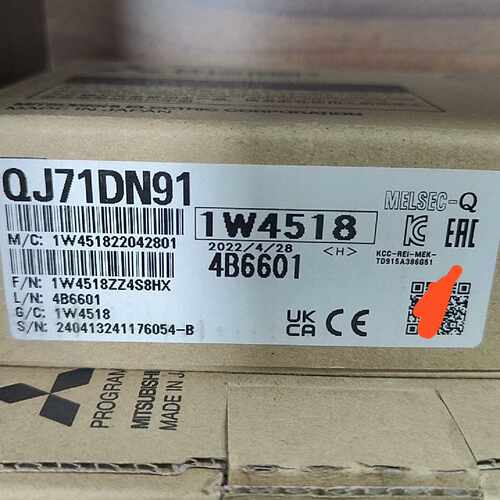 三菱电机全新通讯模块QJ71DN91，全新原装工程剩余，价格议价