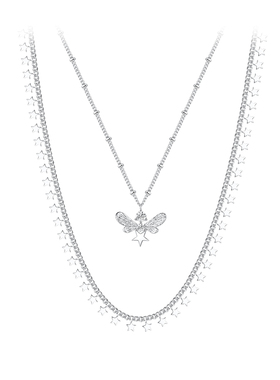 洞天TONETALE星事虫虫繁星项链甜酷叠戴项链日常百搭轻奢小众设计