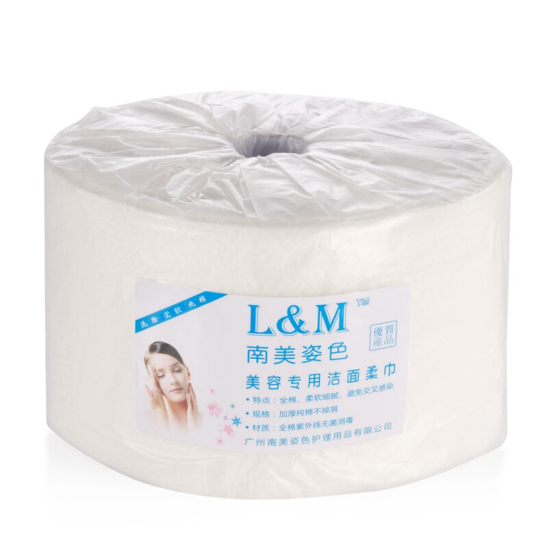 加厚纯棉美容院专用一次性洗脸巾