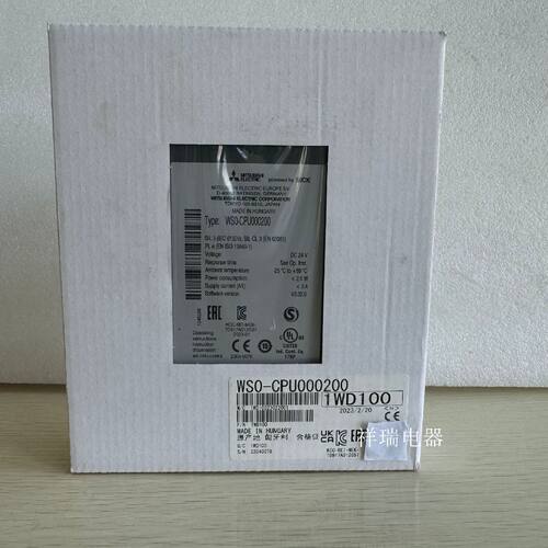 议价全新原装三菱光幕控制器WS0-CPU000200 WSO-CPU000200询价