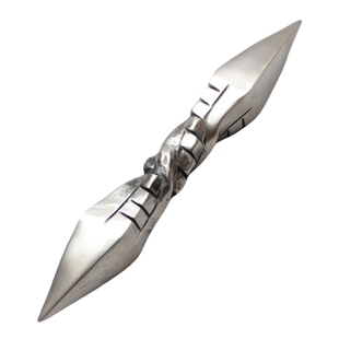 TC4钛合金手工做旧短棍武术格斗新型峨眉刺军迷edc防身短棍破窗器