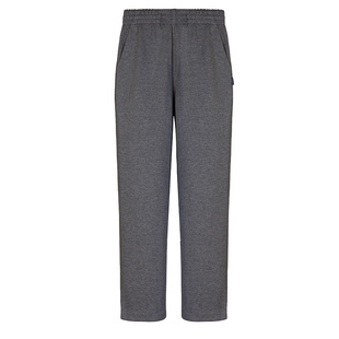 伊顿纪德运动裤学生春季薄款校服儿童灰色直筒裤男女童藏青校裤子