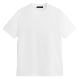 MODE COMMUTER|32S/2匹马棉平纹针织耐磨抗变形简约圆领短袖T恤