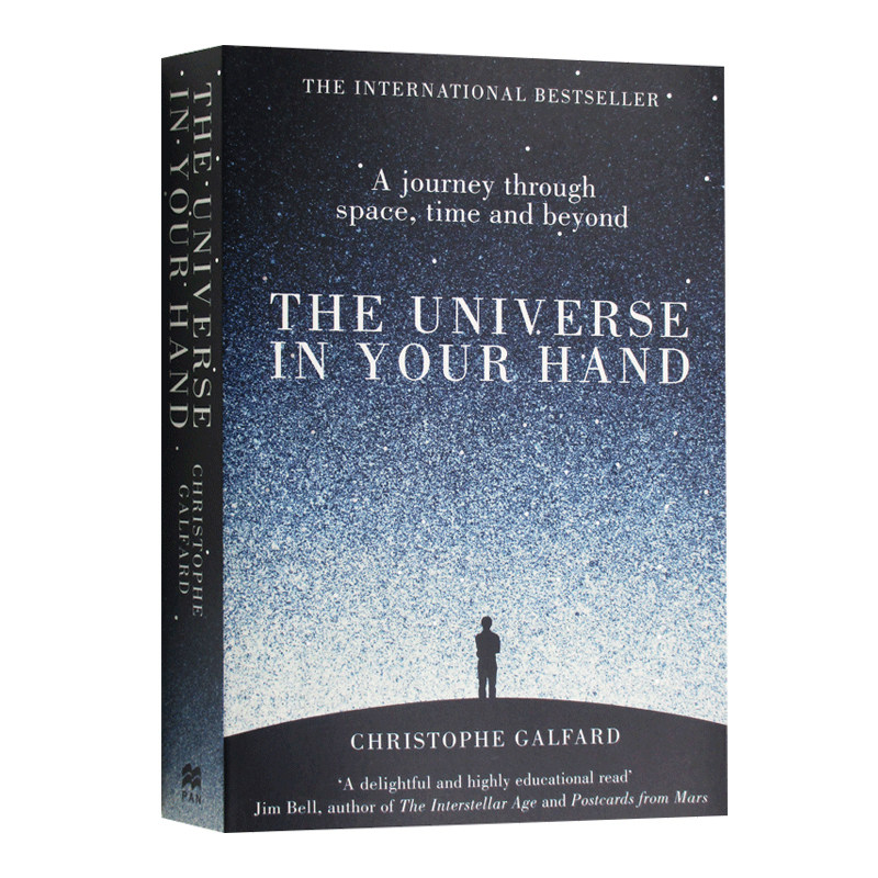 极简宇宙史 英文原版 The Universe in Your Hand 简单宇宙史 霍金 弟子 克里斯托弗 加尔法德 科普读物书籍 英文版进口原版英语书