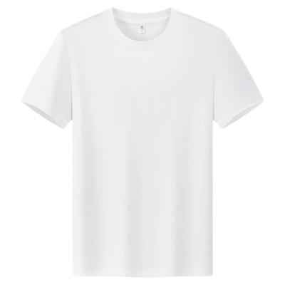 短袖T恤凉感雅古粒莫代尔混纺棉