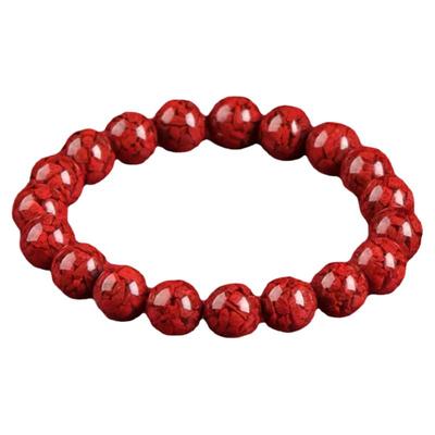 吉照堂晶体砂朱砂手串