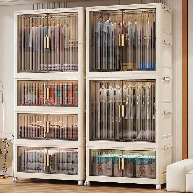 免安装宝宝衣柜简易衣服收纳柜子储物小衣橱儿童卧室出租屋可折叠