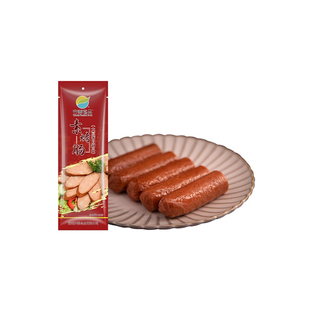 齐善食品 素烤肠160g 大豆蛋白制品佛家素肠烟熏肠寺庙斋菜食材