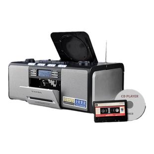 熊猫CD-500磁带cd一体机老式怀旧录放DVD播放器收音收录光盘光碟
