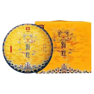 大益龙柱圆茶整提装普洱茶熟茶 2021年2101批357g*7饼一提装 勐海