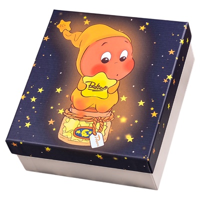 星星人礼物盒空盒生日礼盒送女生围巾礼盒空盒子精美包装盒礼品盒