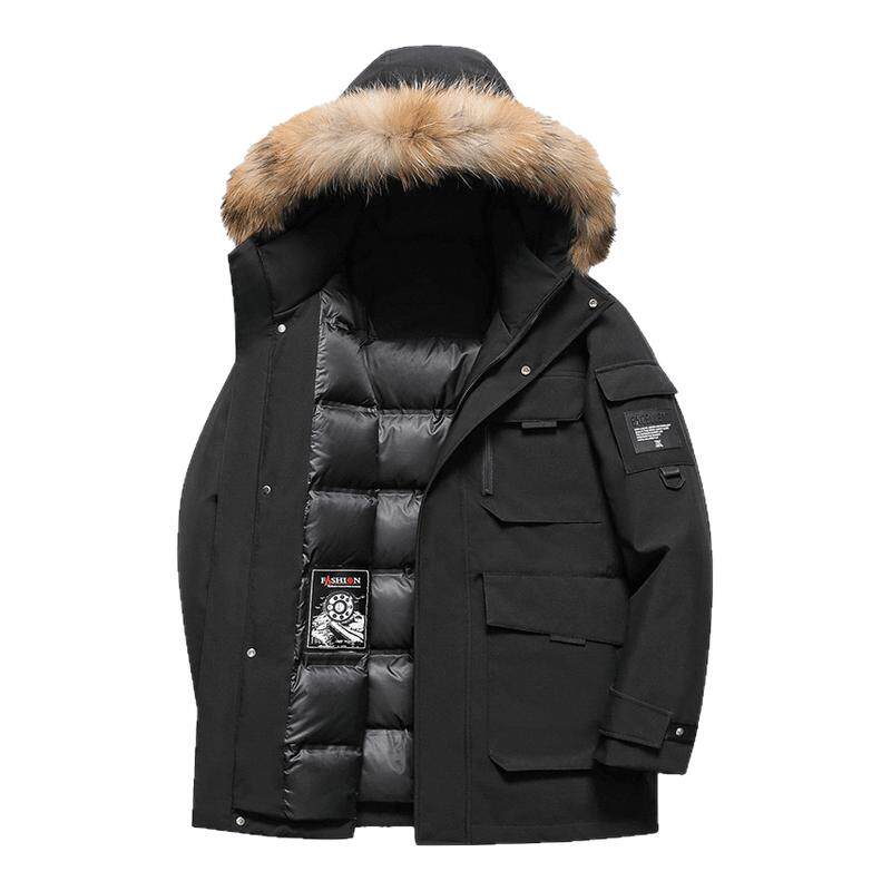 雪中飞工装羽绒服女冬季