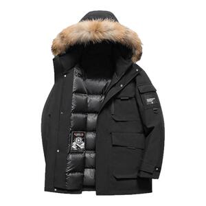 雪中飞工装羽绒服女冬季