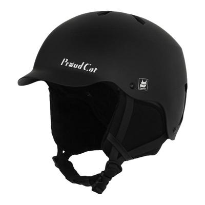 骄傲的猫滑雪头盔防撞专业盔甲