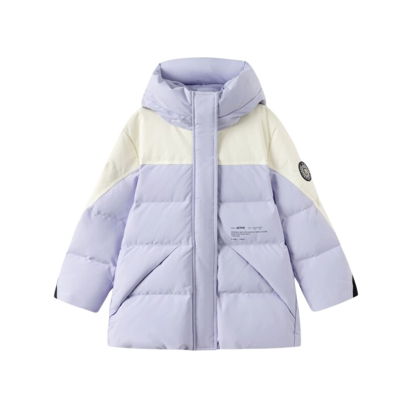 巴拉巴拉女童羽绒服外套中大童