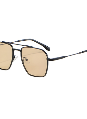 飞行员双梁墨镜男可配近视太阳镜