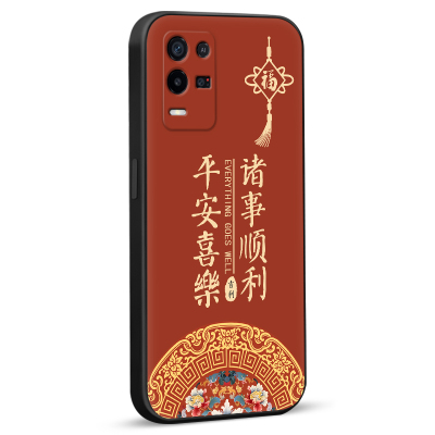 luckrider适用于oppok9x手机壳pgcm10中国风realme真我v13保护套rmx3041网红realmeq3时尚经典rmx3161创意rmx