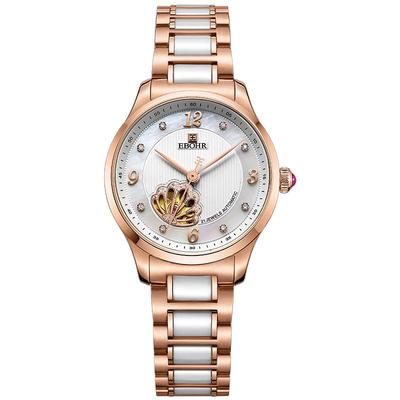 依波表贝壳贝母机械女表