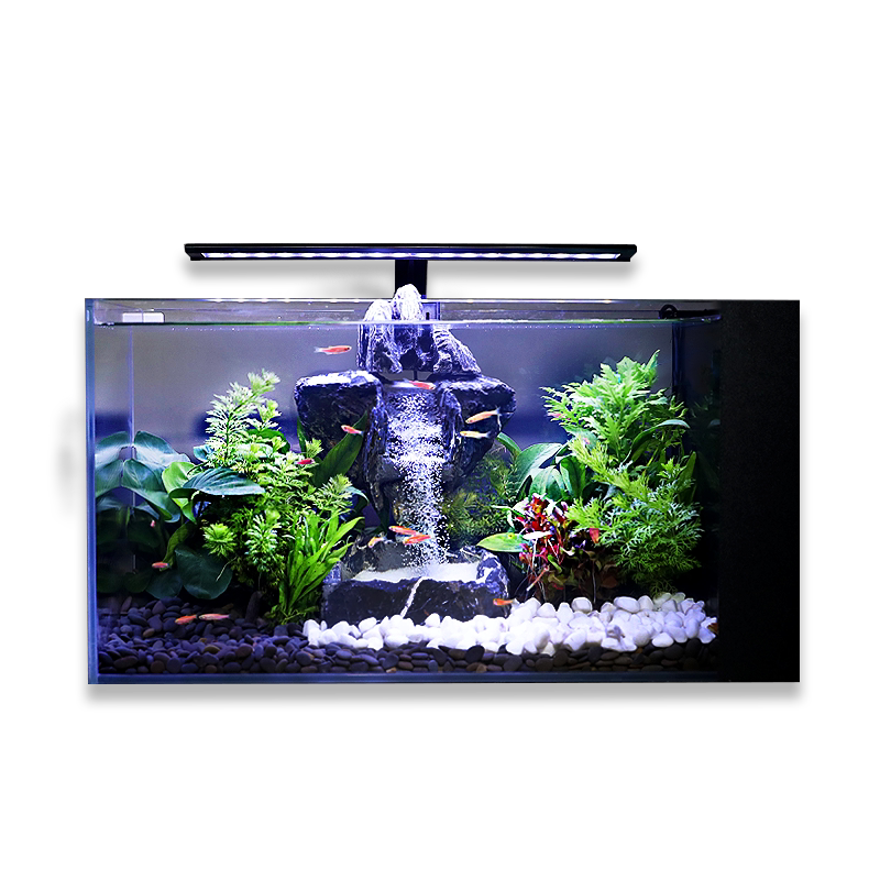 侧滤超白玻璃鱼缸自循环免换水家用客厅水族箱鞋柜屏风生态水草缸