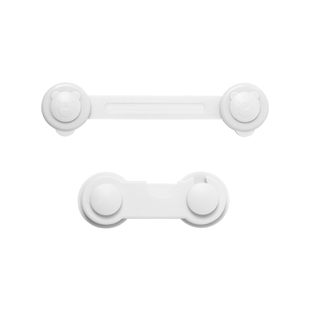 抽屉安全锁免打孔玻璃门固定卡扣拉门阻门器对开门防开封柜门神器