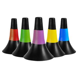 标志桶喇叭筒雪糕筒锥形桶足球篮球控球运球突破训练障碍物标志桶