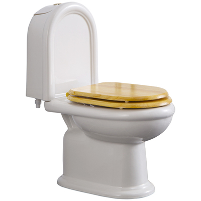 意大利小户型圆拱形水箱分体马桶