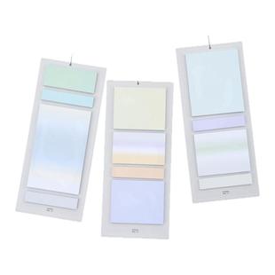 韩国analogue keeper渐变色便利贴带粘性便签本学生办公记事N次贴