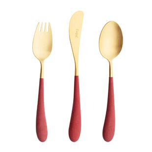 Cutipol结婚红色礼盒西餐餐具刀叉儿童创意搬家新年礼物高档餐具