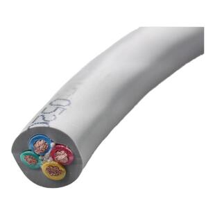 国标高柔性拖链电缆线TRVV2/3/4芯*0.5/1.0/1.5平方2.5坦克链机床