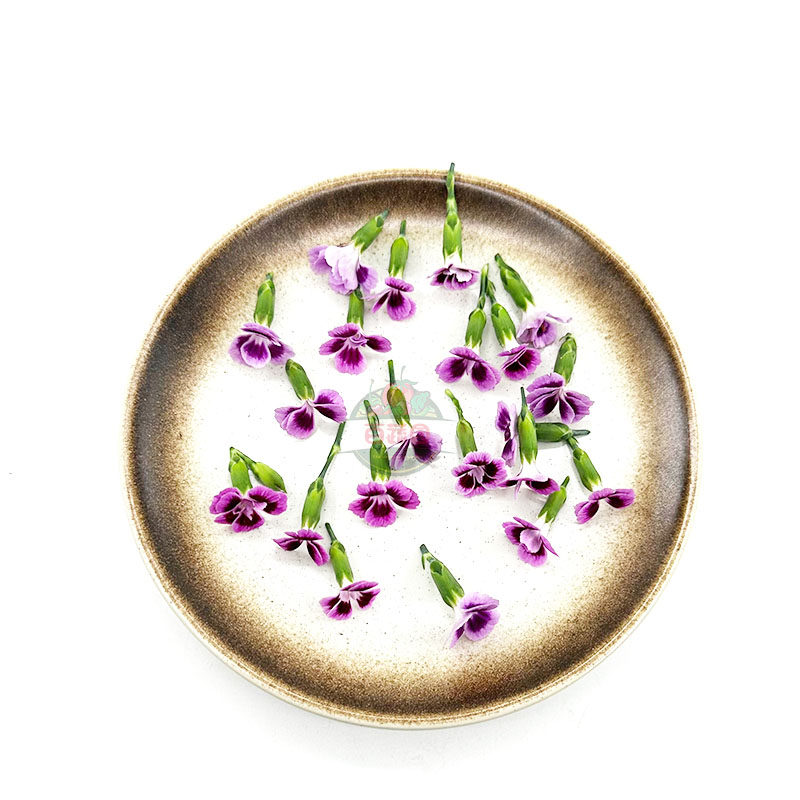 新鲜摆盘装饰花草食用花朵三色堇日料西餐蛋糕寿司点缀清香木薄荷
