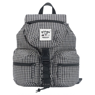 VANWALK Pingu企鹅出游休闲双肩包女生旅行小众翻盖轻便背包书包