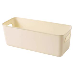 桌面收纳盒长条窄长型长方形亚克力透明杂物文具袜子夹缝盒小物件