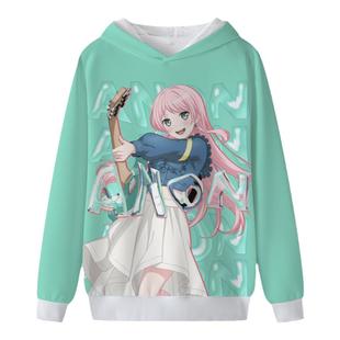 秋冬 mygo卫衣高松灯 千早爱音痛衣二次元帽衫青少年外套定制上衣