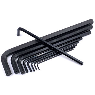 德国wiha威汉352B平头内六角扳手进口单个加长公制L型6角方螺丝刀