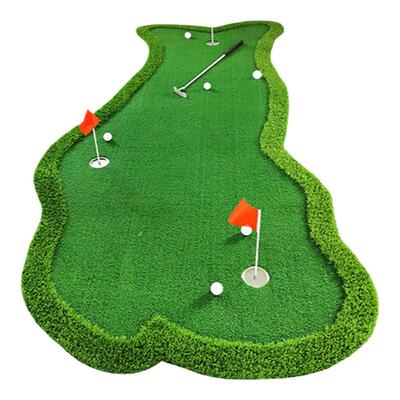 JH高尔夫果岭室内外推杆练习毯垫