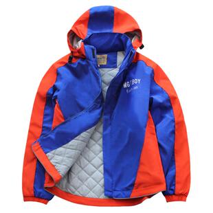 男童二棉外套夹棉初春衣服中大童儿童春装上衣潮8中长款10岁男孩9