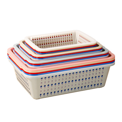 塑料篮家用厨房收纳篮