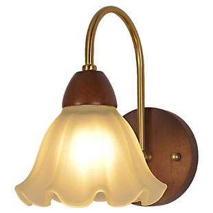 简约中古风壁灯客厅背景墙轻奢美式灯具卧室床头氛围法式过道墙壁