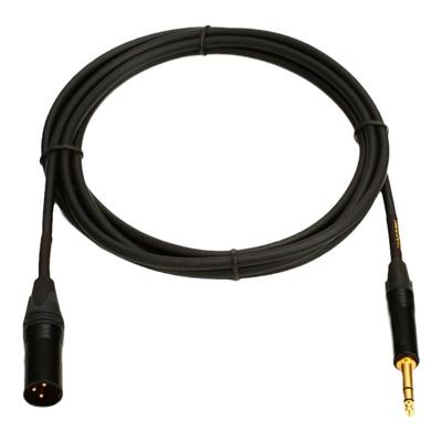 Mogami大三芯转卡农公母麦克风线